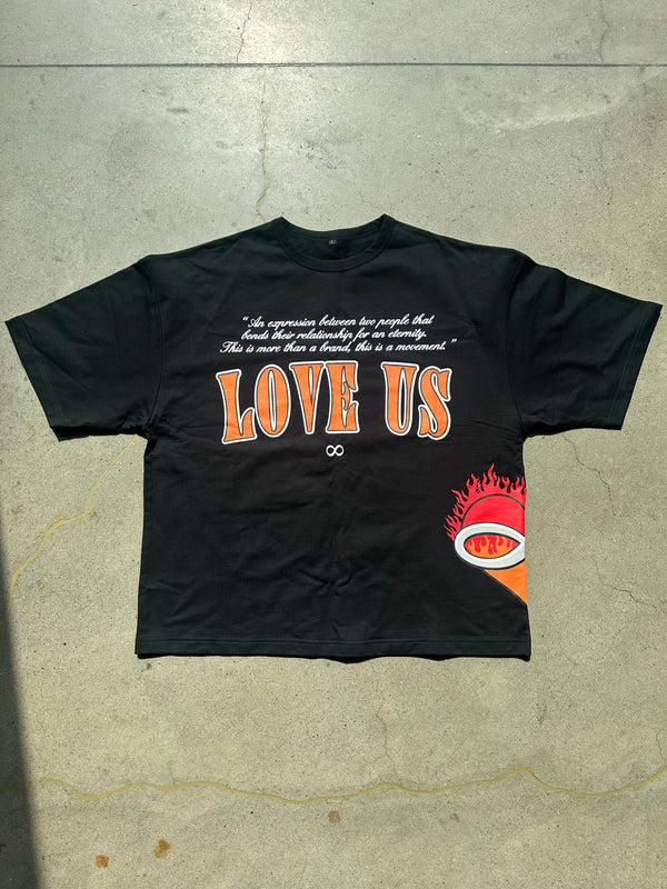 Wrap Around Eternity Tee [Black]